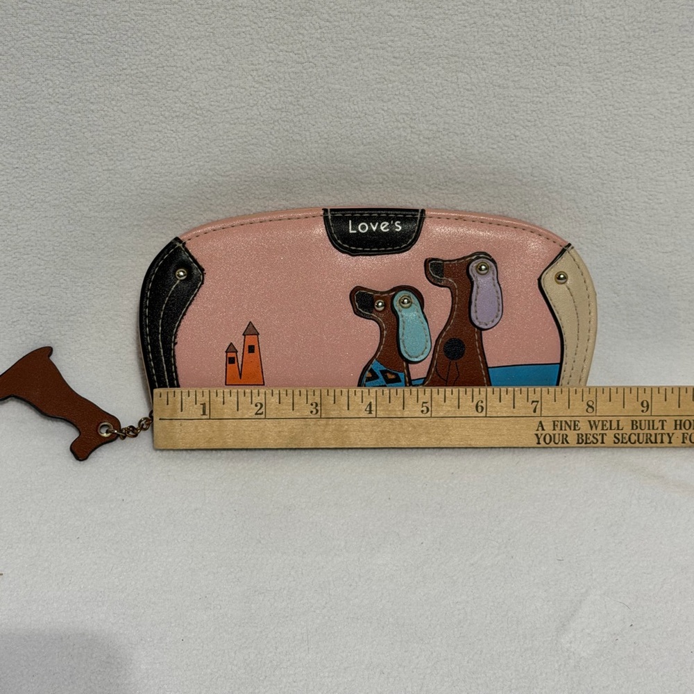 Love's Pink and Black Dog Purse - Picture 5 of 9